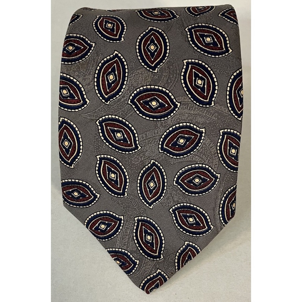 Aquascutum Vintage Luxury 100% Silk Tie, Hand Made In London.